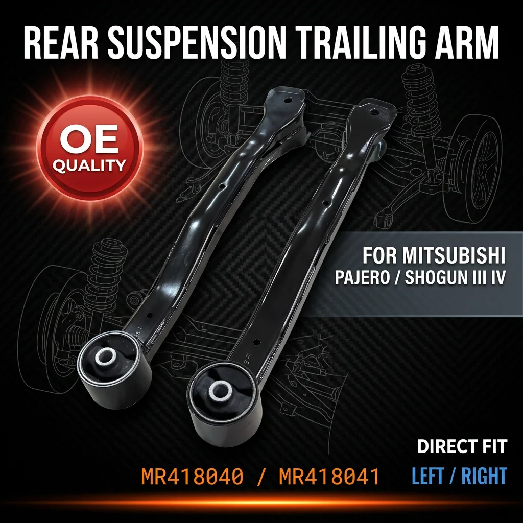 Left/Right Rear Suspension Trailing Arm Assy For Mitsubishi Pajero / Shogun III IV 2000- 2025 MR418040 MR418041