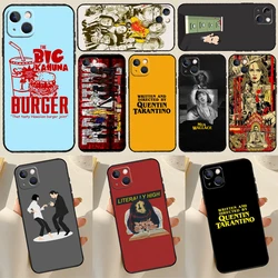 Quentin Tarantino Movie Phone Case For iPhone 12 11 13 14 15 16 Pro Max Plus X XR XS Max 12 13 Mini Cover