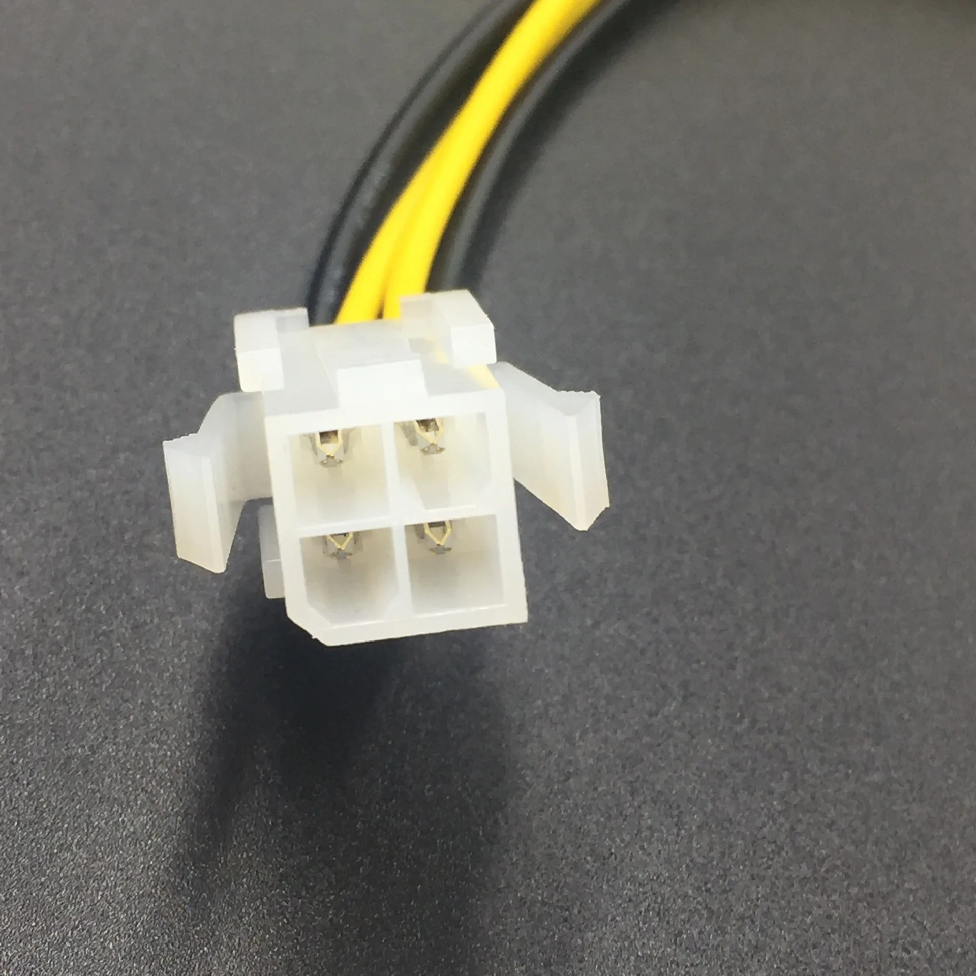 2PCS ATX 4pin Netzteil Kabel 20cm ATX 4 Pin Stecker auf Weibliche PC CPU Netzteil Verlängerung kabel