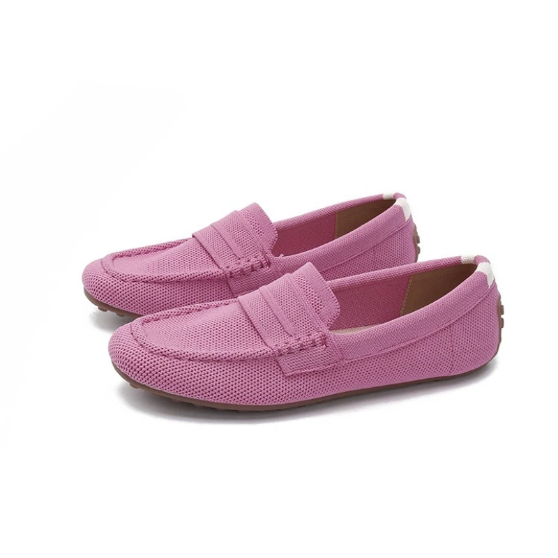 

Женские летние лоферы-мокасины, новые, на плоской подошве, без застежек, для повседневной носки и деловых встреч