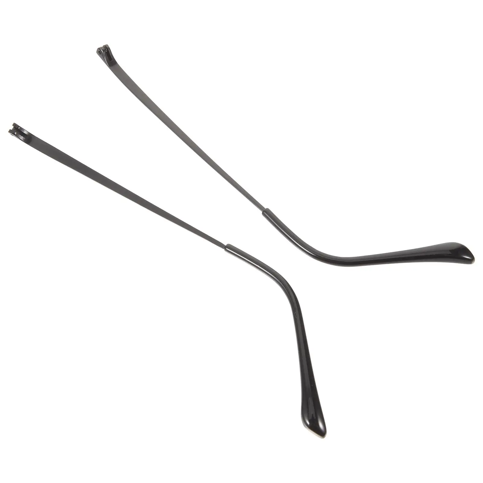 

2pcs Black Metal Glasses Replacement Temple Arm Legs Repair Kit Accessories for Eyeglasses Sunglasses Reading