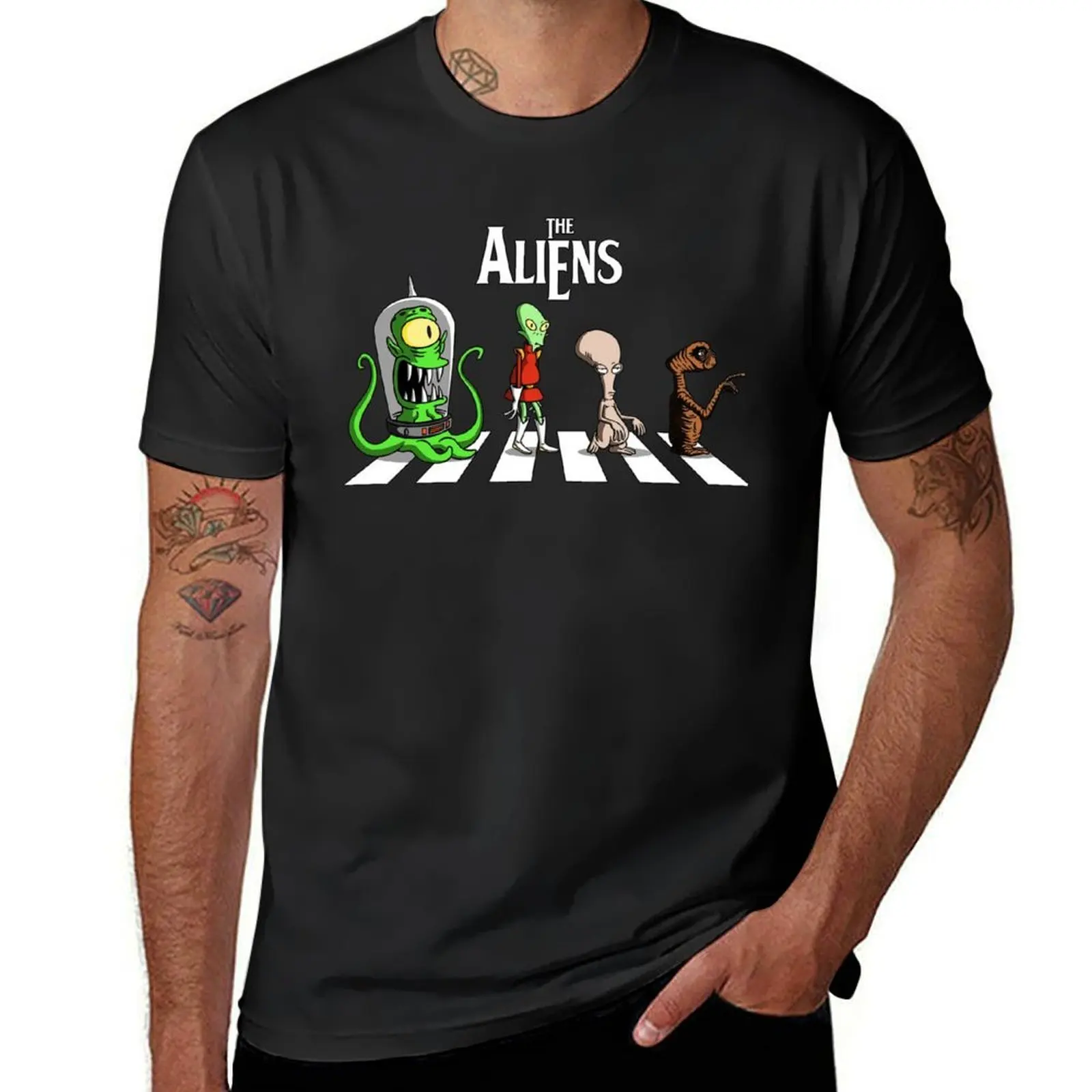 

The Alien Road T-shirt anime clothes new edition customizeds plain white t shirts men
