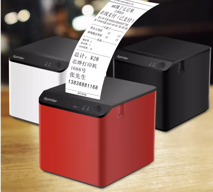 طابعة إيصالات حرارية صغيرة Xprinter ، طابعة فاتورة ، واجهة: بلوتوث ، USB ، لون أبيض ، 90 ، سرعة s ، علامة تجارية ، 58 #6