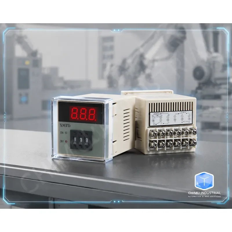 【CHIMU INDUSTRIAL】 XMTD-2001 Digital Temperature Controller K Type E Type 0-399 1000 Degrees Temp Adjustment Control Module