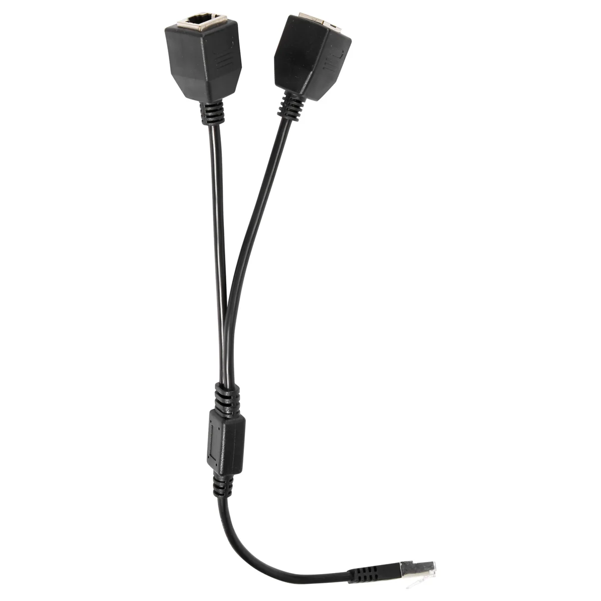 Cable divisor Ethernet RJ45 de 1 macho a 2 hembra para adaptador de Cable de extensión de red Ethernet Super Cat5, Cat6, Cat7 LAN