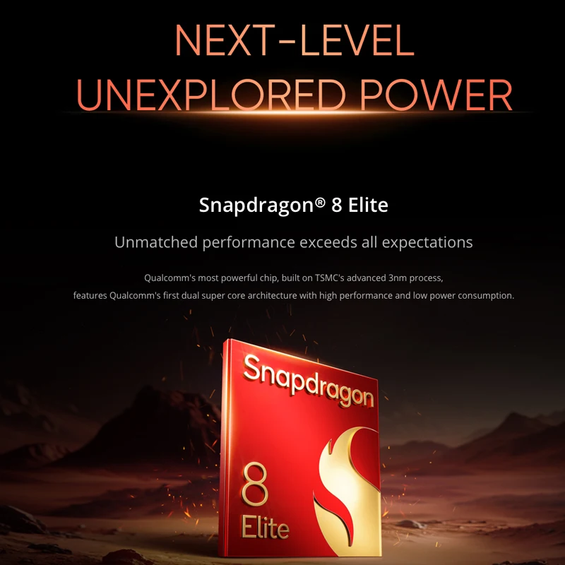 [Światowa premiera] smartfon Snapdragon Realme GT7 Pro ®   8 Elite Chipset Eco2 Display 6500 mAh 50 MP Sony Ultra-clear Snap Camera