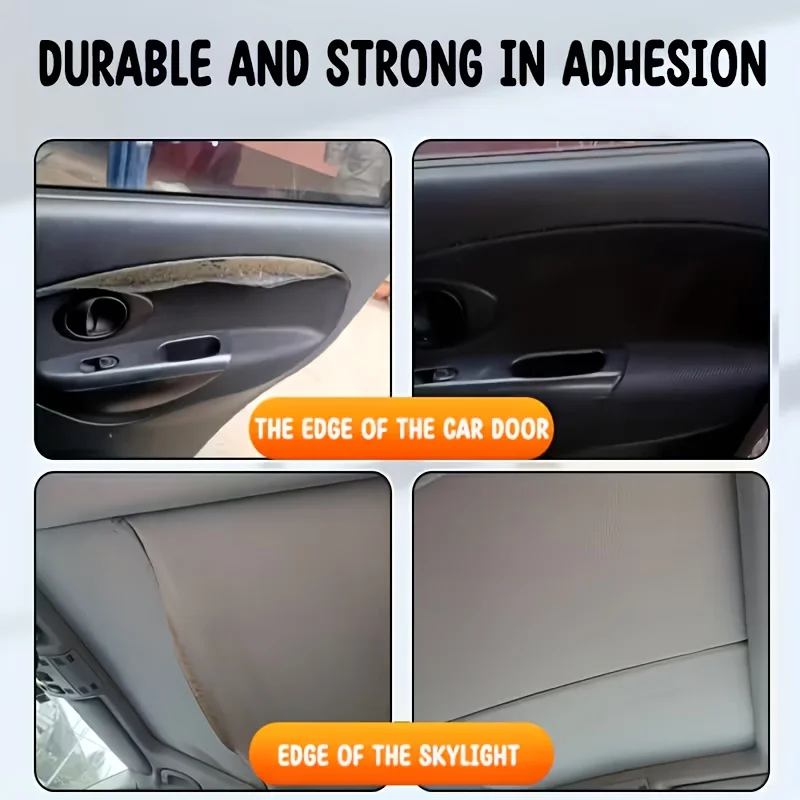 Auto Interior Liquid Adhesive Heat Resistant Instant Bond Car Roof Dashboard Door Panel Armrest Bumper Fix No Disassembly Needed view 5