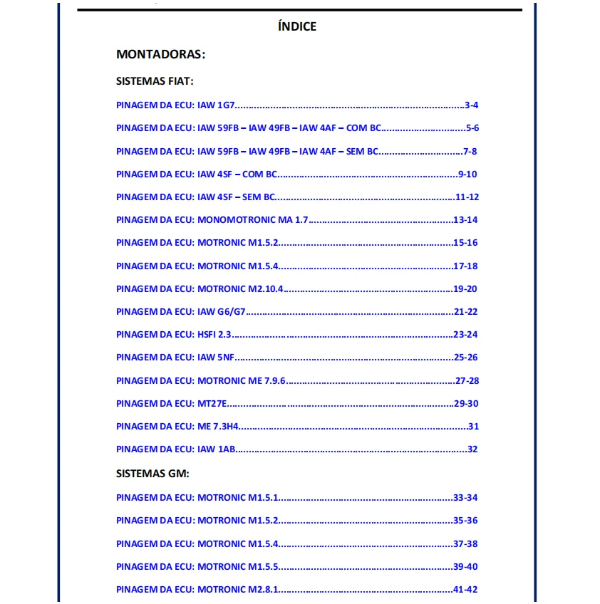 2026 New Manual De Pinagem ECU-Test2 Evolution Ebook - Automotive Repair Guide - 2 PDF File
