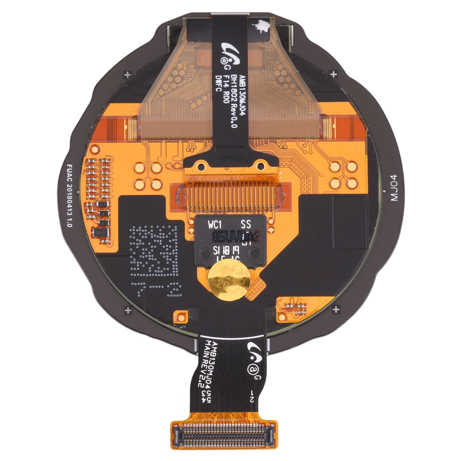 SM-R800 Pantalla LCD para Samsung Galaxy Watch 46mm SM-R800 Smartwatch pantalla LCD pantalla táctil digitalizador reparación pieza de repuesto