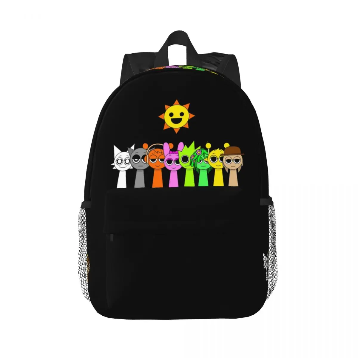 

Sprunki Mr Sun Backpack Hot Sale Daypack Large Capacity Boys Girls BookBag Shoulder Bags for Men Women Kids School Bag