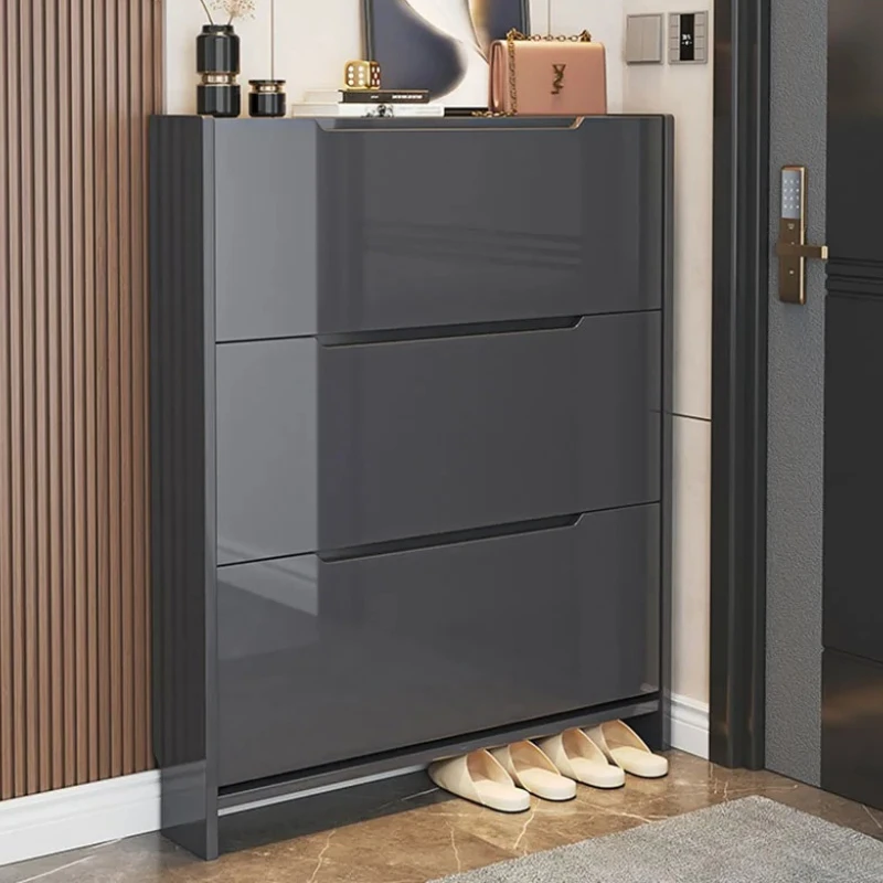 Assembled Modern Shoe Racks Cabinet Women Storage Ultra Thin Shoe Cabinet Luxury Designer Schuhschrank Furniture Living Room