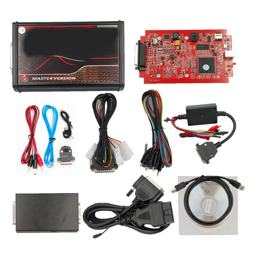 High Quality Red Board KESS V2 V5.017 V2.80 Online Version Ecu Tuning Programmer Programming Tool