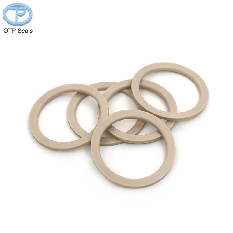 Custom PEEK Gasket Seal 35.2x44.4x2.5mm High Temperature Resistant Polyether Ether Ketone Seals Sealing Solutions OEM ODM