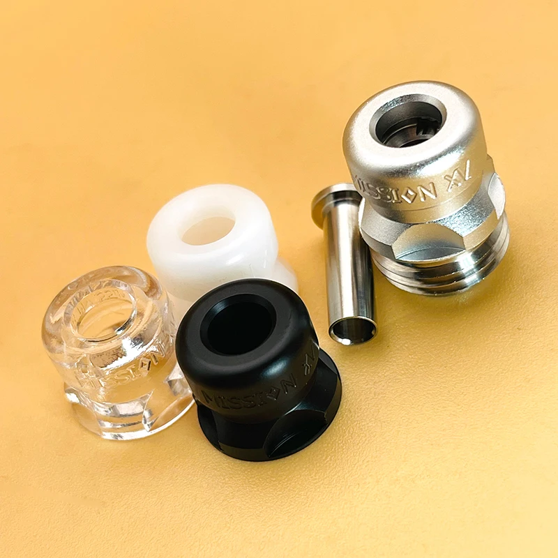 DSX Mission Tips V2 Mini Nuke Drip Tip dla SXK BB / Billet Box Mod Ustnik 316SS Aluminium POM PC Materiał E-Cig Akcesoria