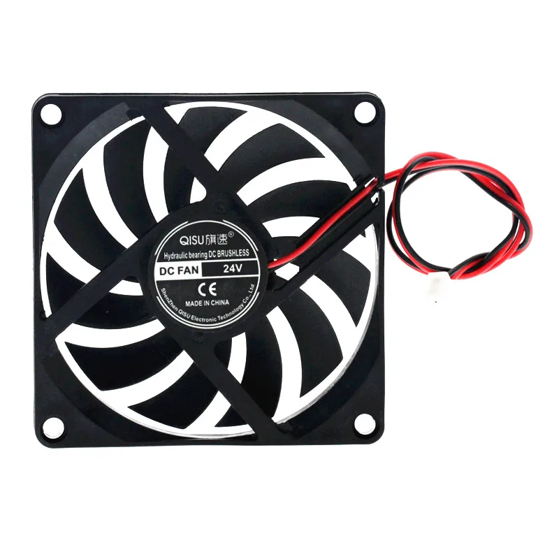 Mute 8010 80*80*10MM USB 5V 12V 24V 8cm CM Computer case cooling fan