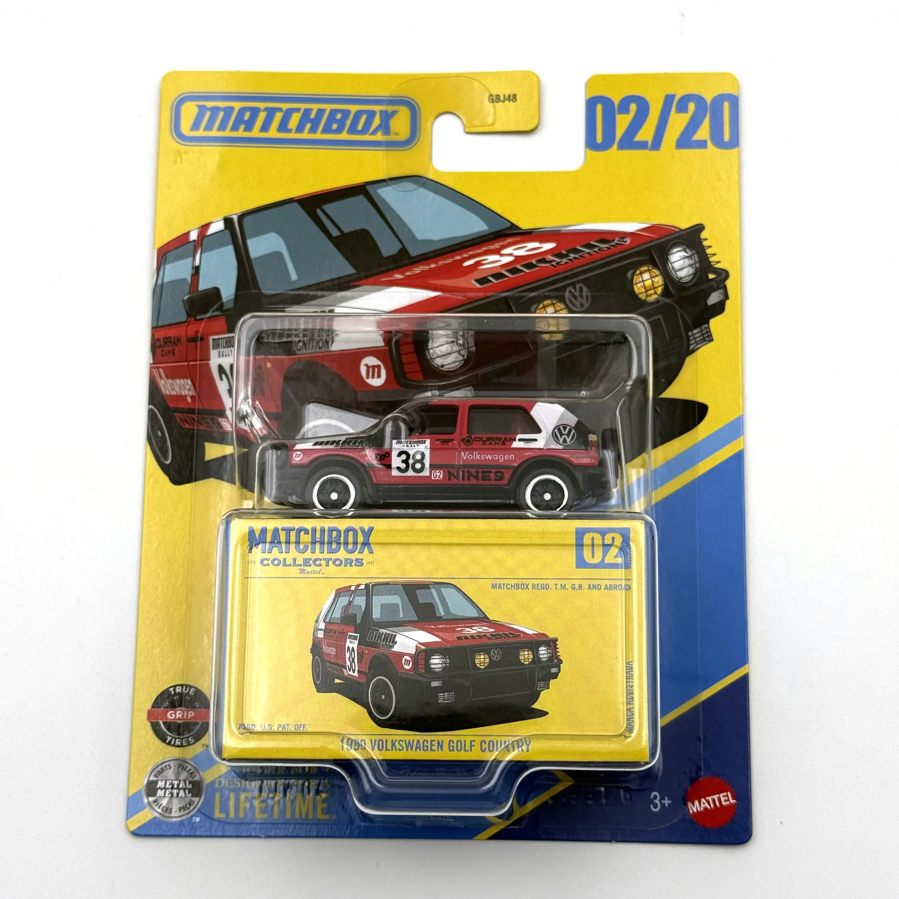 รถโมเดลไดแคสต์อัลลอยด์ Matchbox 2026 GBJ48 9C0E VOLKSWAGEN/FORD GT/LAMBORGHINI/LAND ROVER/ BMW CSL 3.0 ขนาด 1:64 ของสะสม ของขวัญ