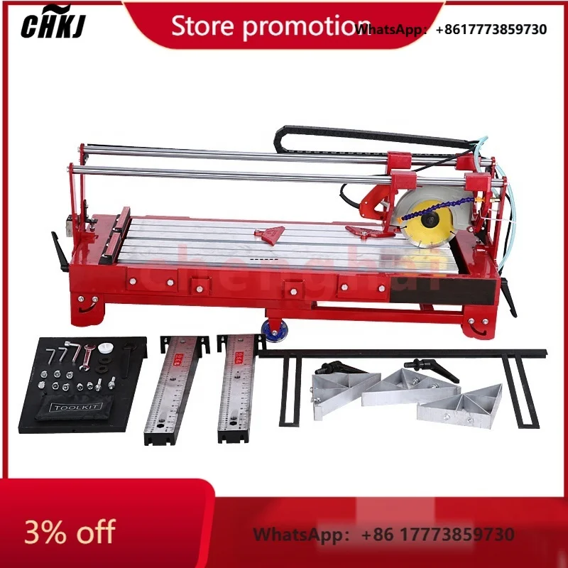 

CHKJ-2025NEWHongyi 1200 Marble Tile Cutting Machine Portable Table Saw Cutter Machine Automatic Stone Cutting Machine Bricks