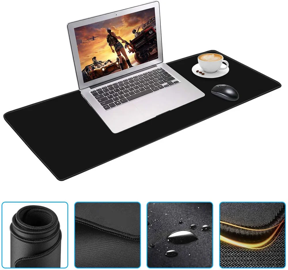 Mouse Pads for Deep Forest Firewatch Laptop Gamer Mousepad Gaming Mouse Mats Large Locking Edge Keyboard 40x90Cm Deak Mat