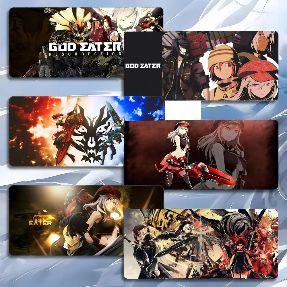 

Cool Action Game G-God Eater Mouse Pad Mousepad Large Gaming LockEdge Thickened PC Table Desk Mat