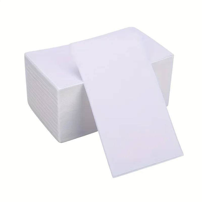 4*4/4*6 Sheets Adhesive Shipping Label Thermal Label Thermal Transfer Label Sticker Small Ticket Paper Thermal Paper For Printer