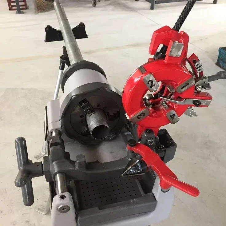 Z1T-SD100A Multi-Function Electric Pipe Threading Machine Industrial High Efficiency Tube Threader with Working Range 1/2
