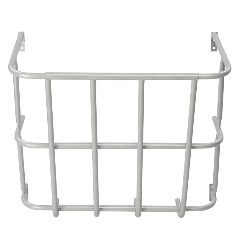 

Large Capacity Hay Feeder, Heavy-Duty Steel Goat Hay Rack, 22.8" Long Wall Mounted Horse Hay Holder