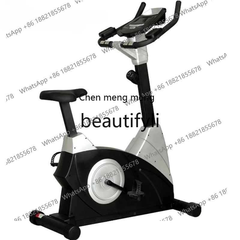 Magnetic control gym dedicated vertical exercise bike, silent sports bike, commercial fitness, sports equipment
