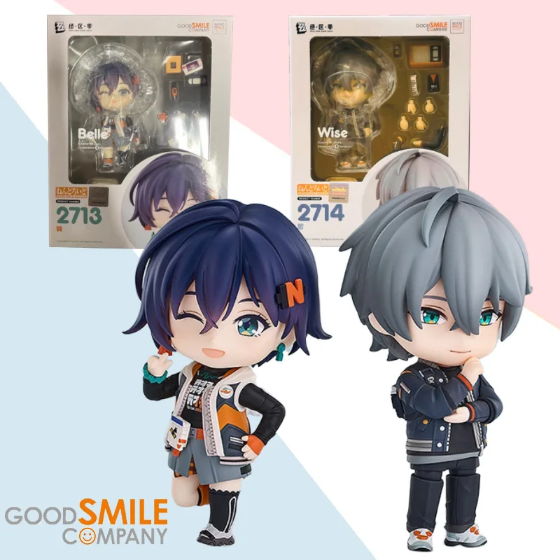GSC الأصلي Nendoroid No.2713 حسناء رقم 2714 Wise Zenless Zone Zero أنيمي عمل الشكل لعبة جمع الحلي مفاجأة هدية