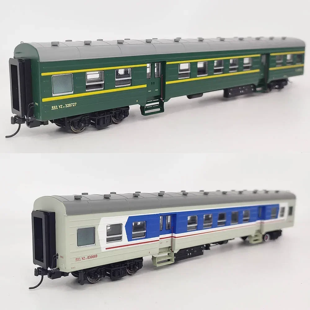 Treno MTC modello YZ31 treno suburbante scala HO 1/87 giocattolo per auto ferroviaria con luci più numeri di auto opzionali