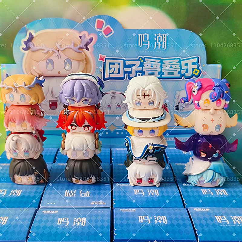 Echte Wuthering Waves Mini Series Blind Box Kawaii Mystery Box Leuke decoratie Anime Figure Collection Leuk speelgoed Kerstcadeau