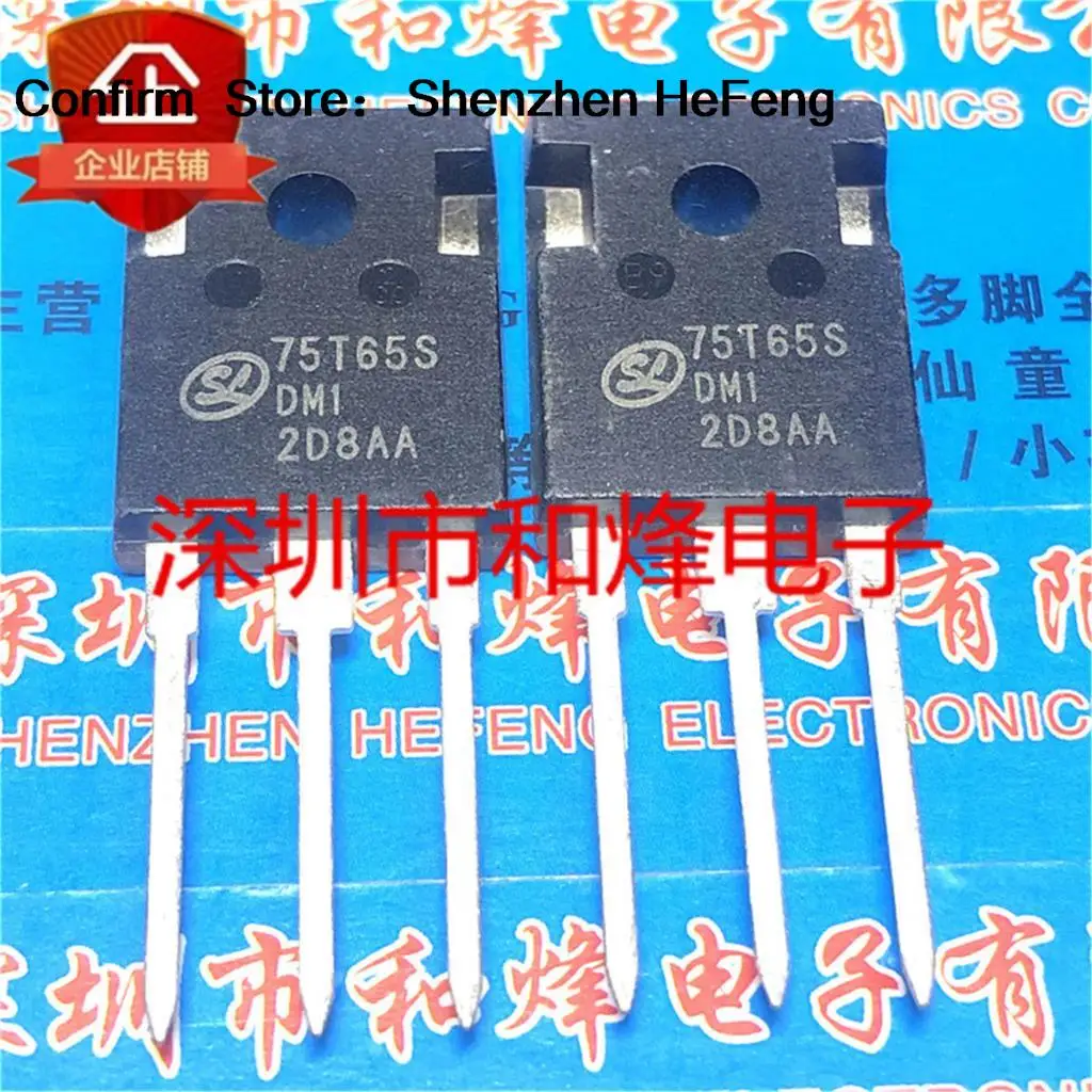 5PCS-10PCS SGT75T65SDM1P7 75T65SDM1  TO-247 75A 650V IGBT NEW AND ORIGINAL Fast Shipping Quality