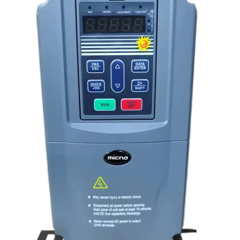 MICNO 30kw 40hp Three-Phase Solar Water Pump Inverter 380V-440V VFD Frequency Inverter for Solar & AC Pumps