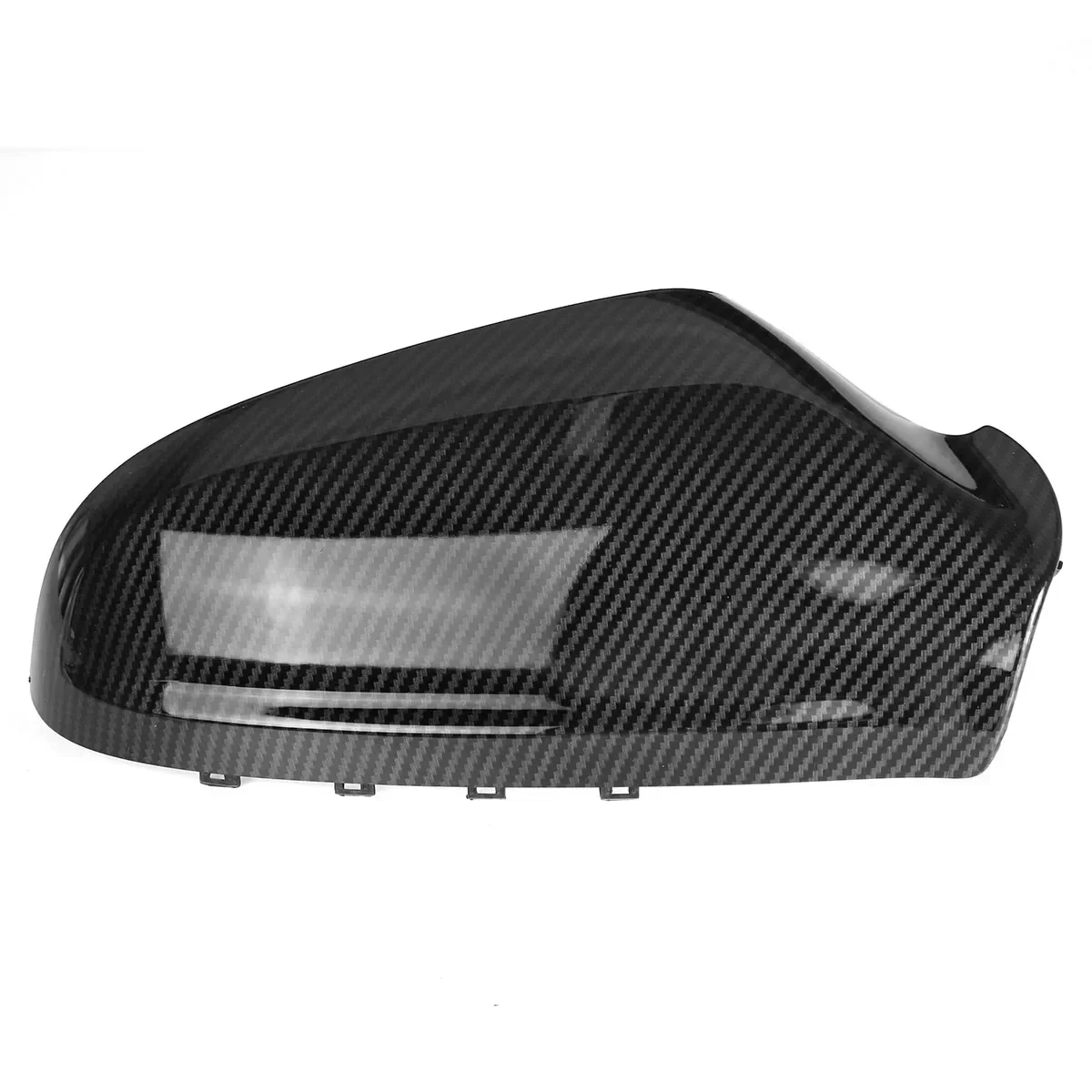 2PCS Carbon Fiber Look Door Wing Rearview Mirror Cover Cap For Vauxhall Opel Astra H MK5 2004-2009 For Saturn/Holden Astra