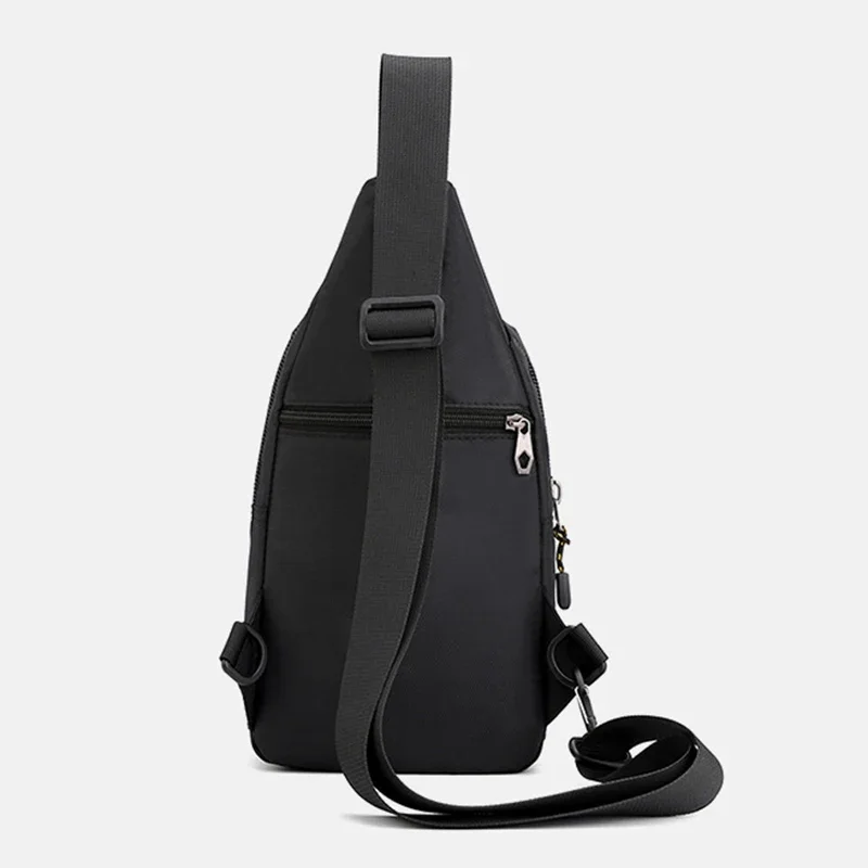 Men Mini Cross Backpack Sling Shoulder Chest Bag Pack  Travel Nylon Male Sling Rucksack Side Messenger Crossbody Bags