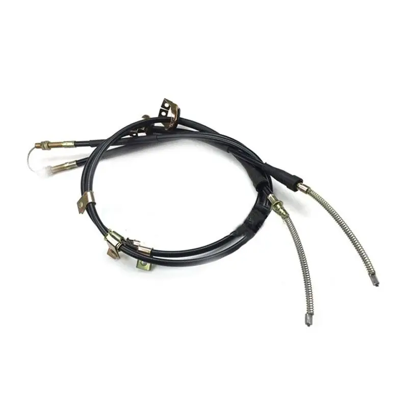 

High quality Auto car motor parts 2pcs/kit Parking brake cables hand brake lines for Chinese HAFEI LUBAO LOBO Naza 465 Engine