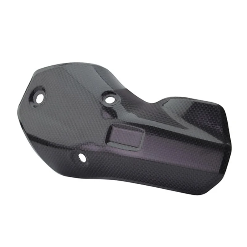 دراجة نارية ريال ألياف الكربون العادم الخمار الأنابيب الحرارة درع غطاء لسيارات BMW R1250GS Adventure R1200GS R1200GS ADV-N25R