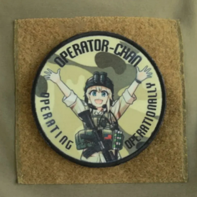 

Girls Frontline Patches Tactical Accessory HK416 404 DEFY Game Anime Morale Badge Gun Girl Embroidery Hook&Loop Patches Backpack