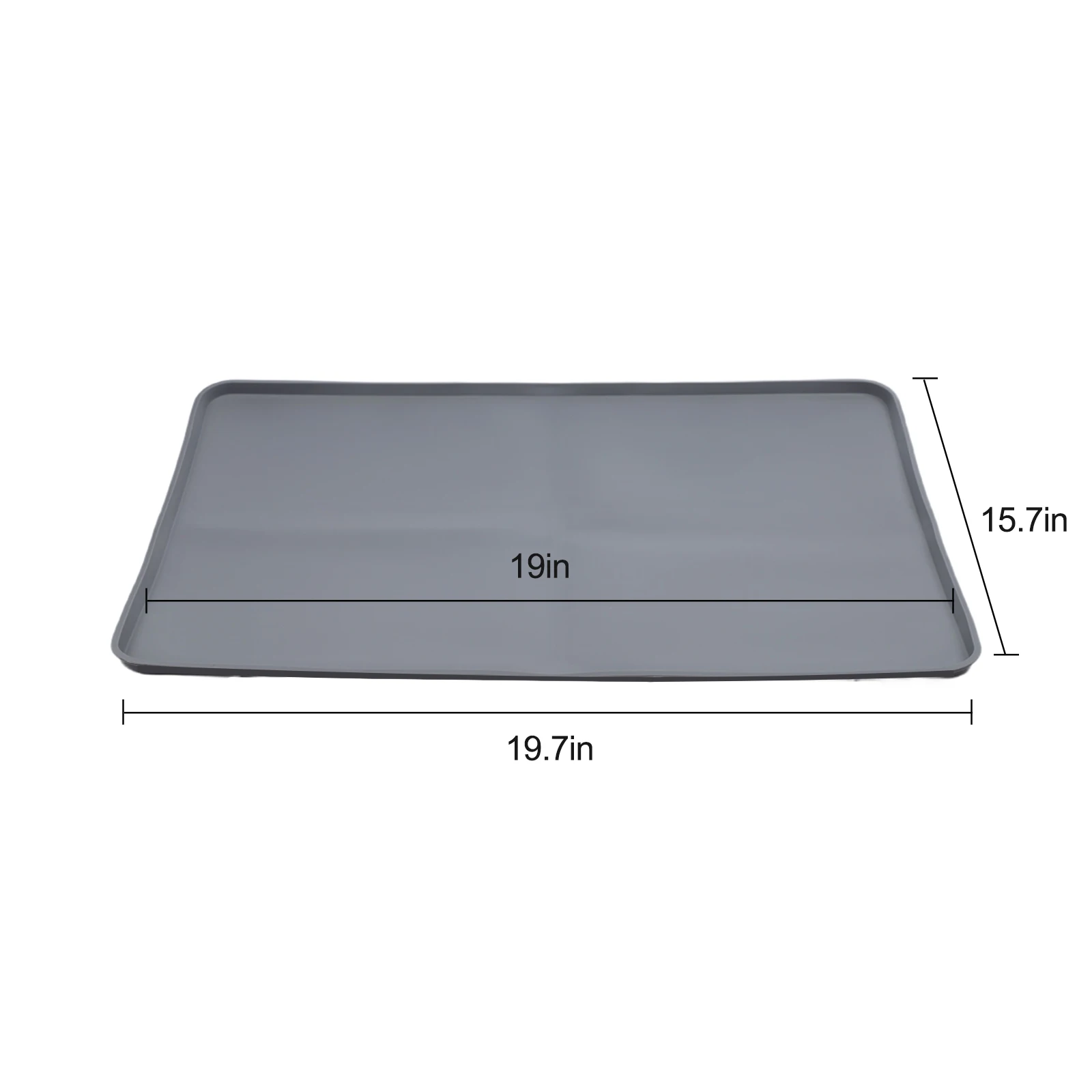 Multi Purpose Silicone Mat for Kitchen Use Stabilizes Appliances and Contains Spills Easy Maintenance Required