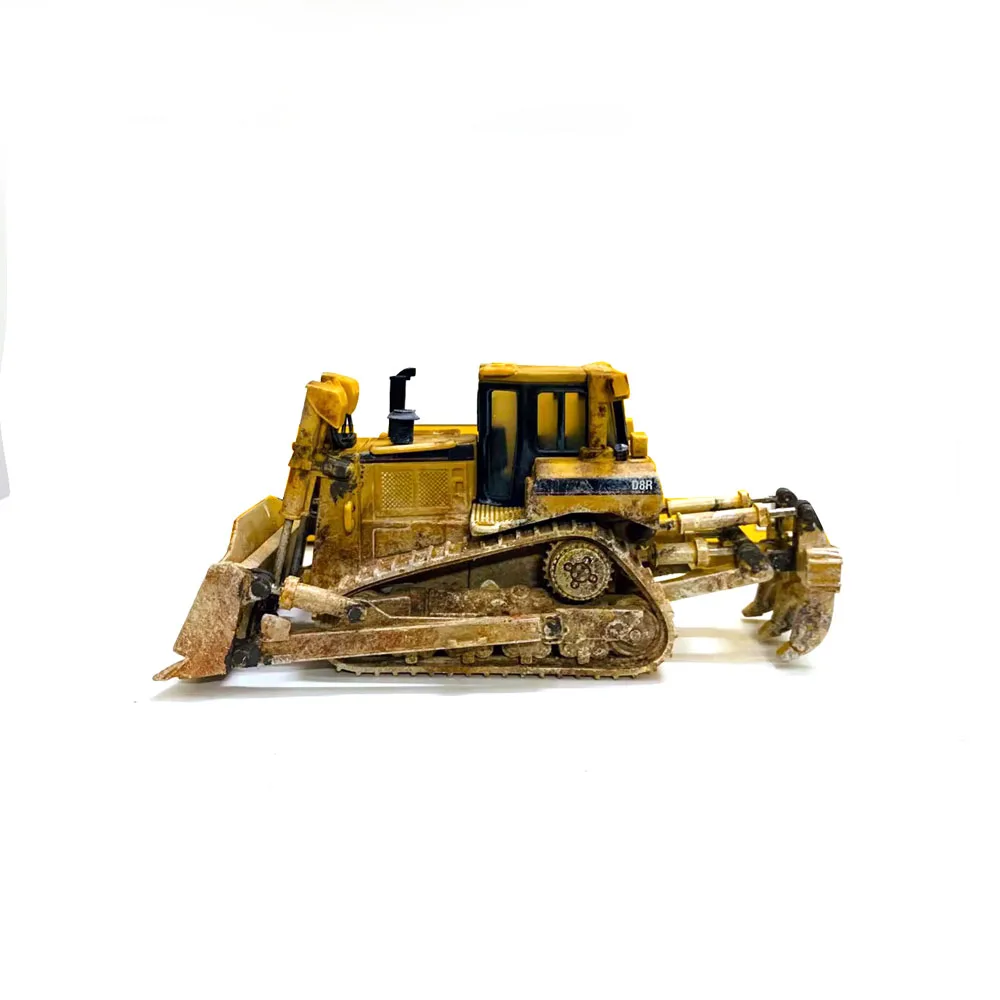 

2 Color! 1:50 DieCast D8R Dozer Series II Track-Type Boy toy birthday gift scene decoration engineering vehicle collection model
