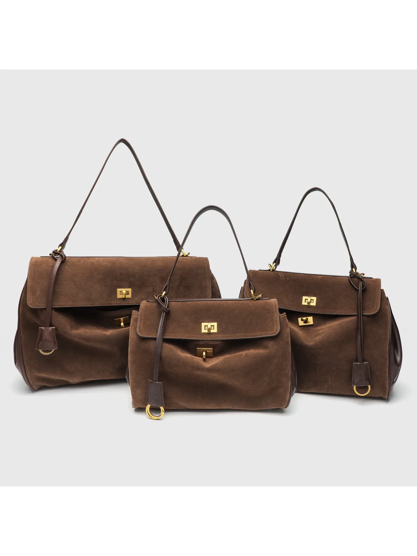 

Fashion high-end matte solid color women's large capacity multi-specification portable Boston bag