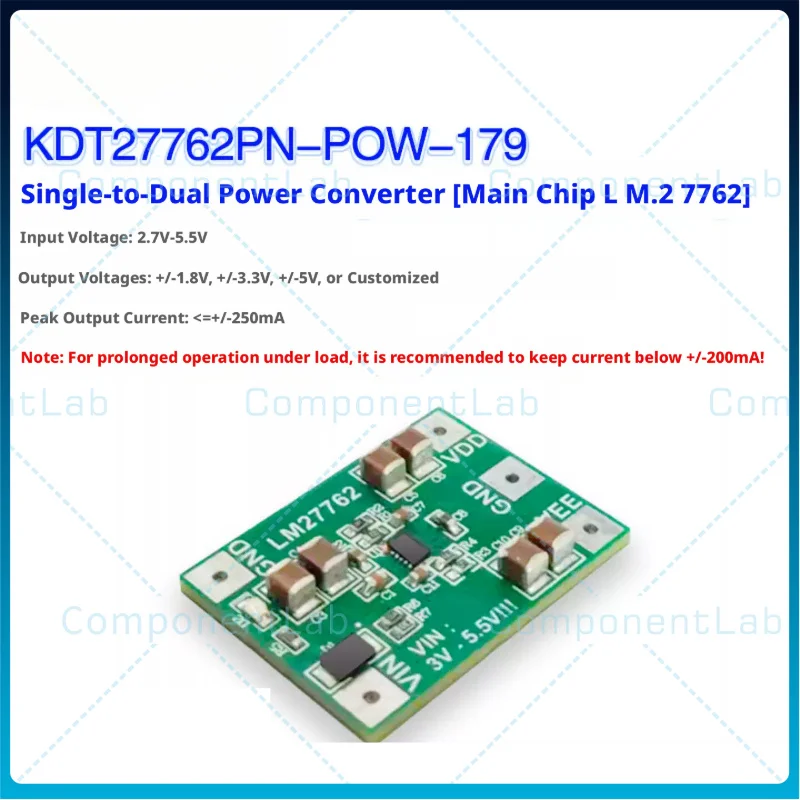 Integrated Charge Pump LDO Power Module LM27762 for Amplifier Power, Electronic Competition