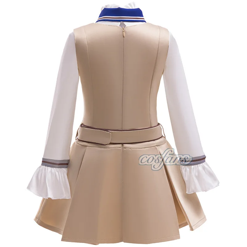 Girls Party Dress M3GAN Halloween Cosplay Costumes Summer T-Shirt+Dress 2Pcs Megan Set Kids Carnival Stage Performance Dress Up