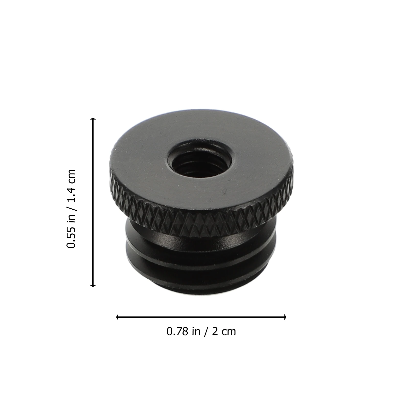 

3pcs Tripod Screw Adapter Microphone Stand Aluminum Alloy Mic Conversion Nut Male Female Connector Durable for Camera