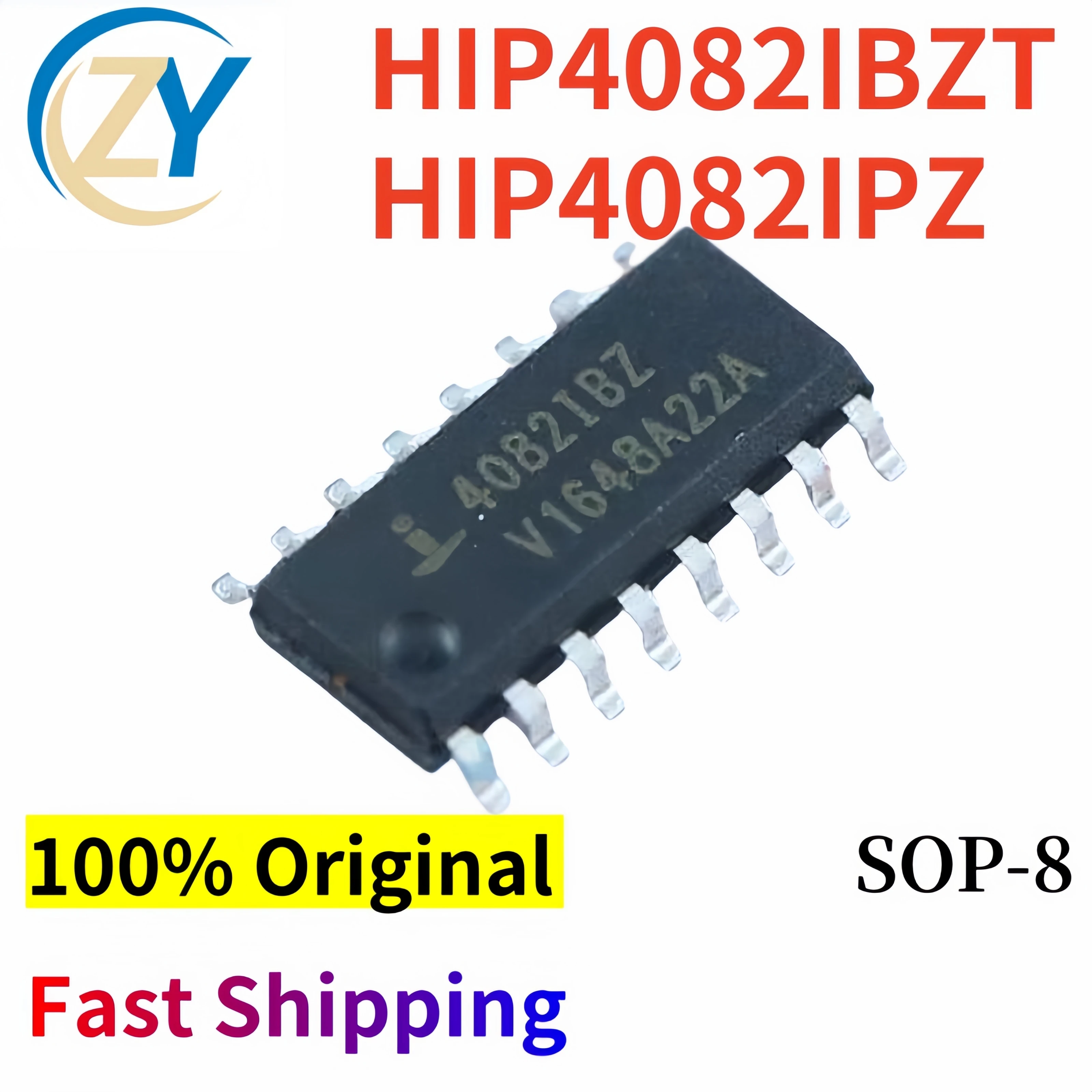 

(5pcs) HIP4082 Gate Drivers HIP4082IPZ HIP4082IBZT SOP16 8.5V-15V Half-Bridge 100% Original & In Stock