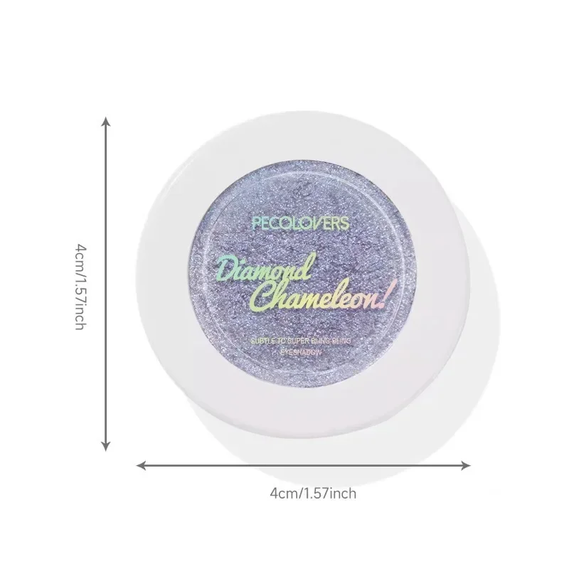 1PC Chameleon Mashed Potato Texture Sparkle Shadows Glitter Eyeshadow Powder High-gloss Eyes Makeup