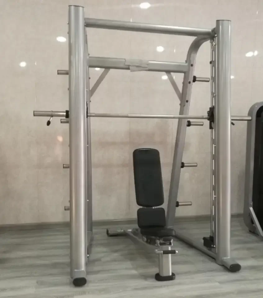 Steel Plate Loaded Machine,Gym Strength Training Weight Lifting Machine Plate Loaded Machine Smith Machine