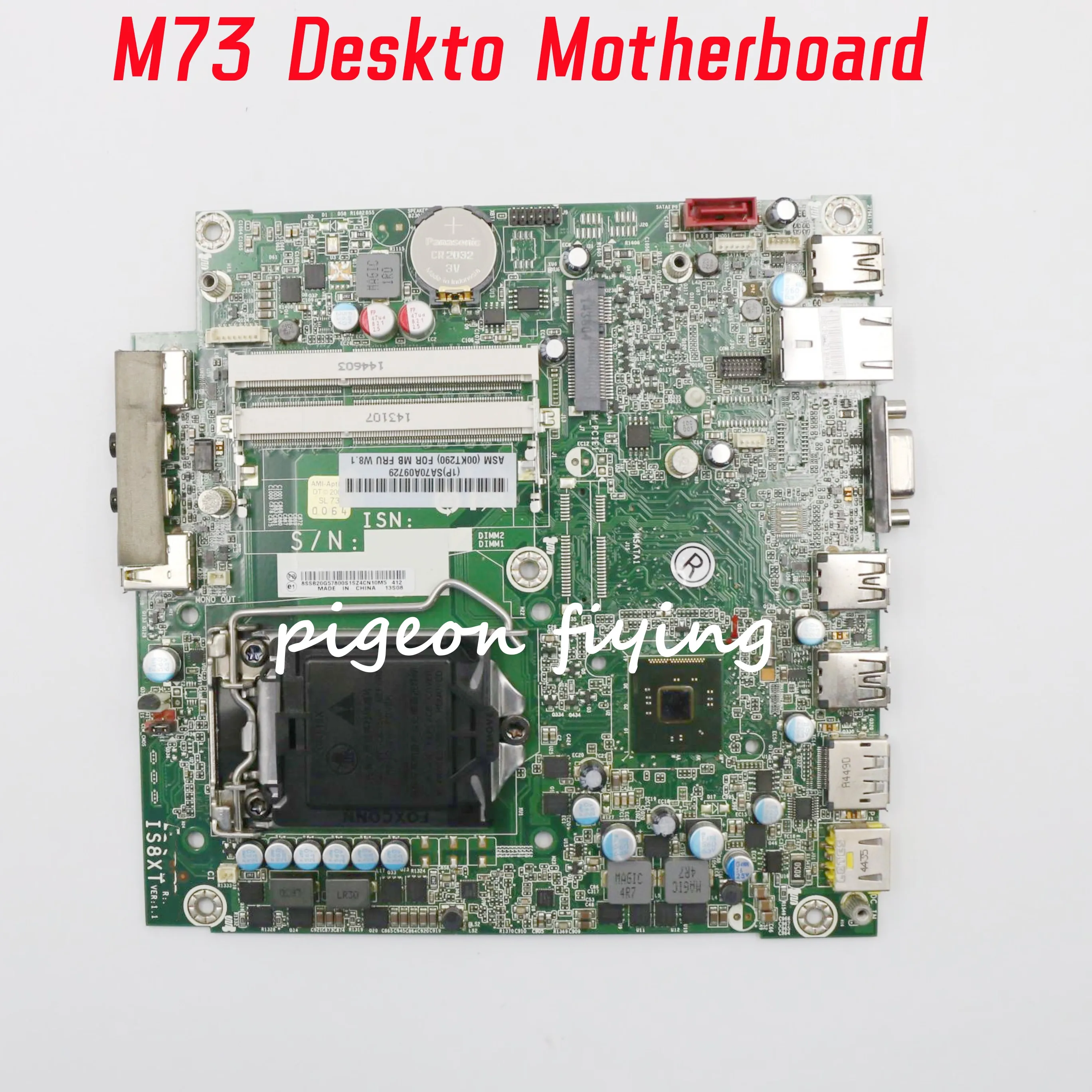 For Lenovo ThinkCentre M73 M93 M4500Q Mini Laptop Motherboard LGA 1150 DDR3 FRU: 00KT290 100% Test OK