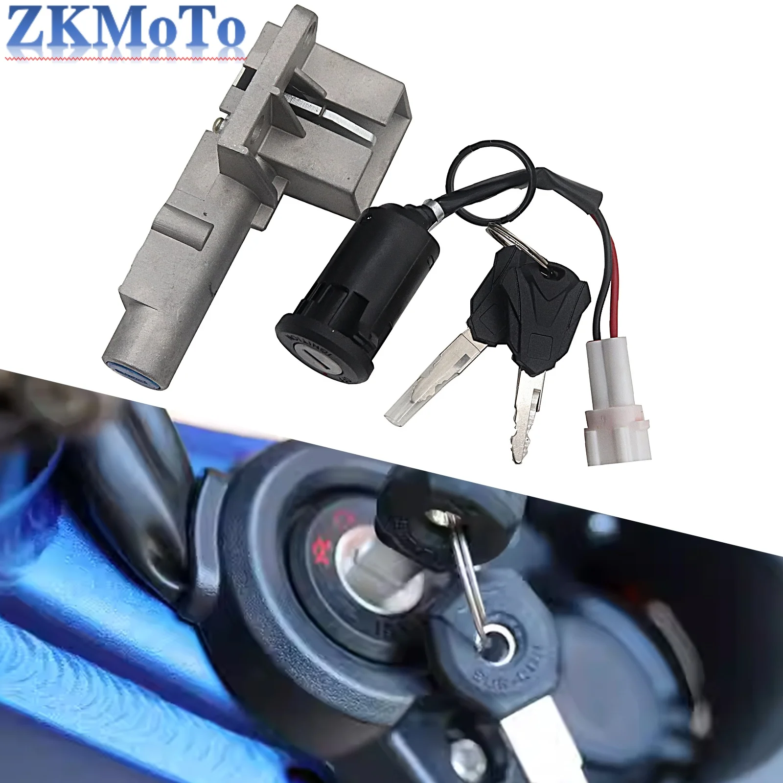 

Электрический велосипедный аккумуляторный ящик, замок, переключатель зажигания, набор ключей для Segway X160 X260 для Sur-Ron Light Bee X и Light Bee S, универсальный