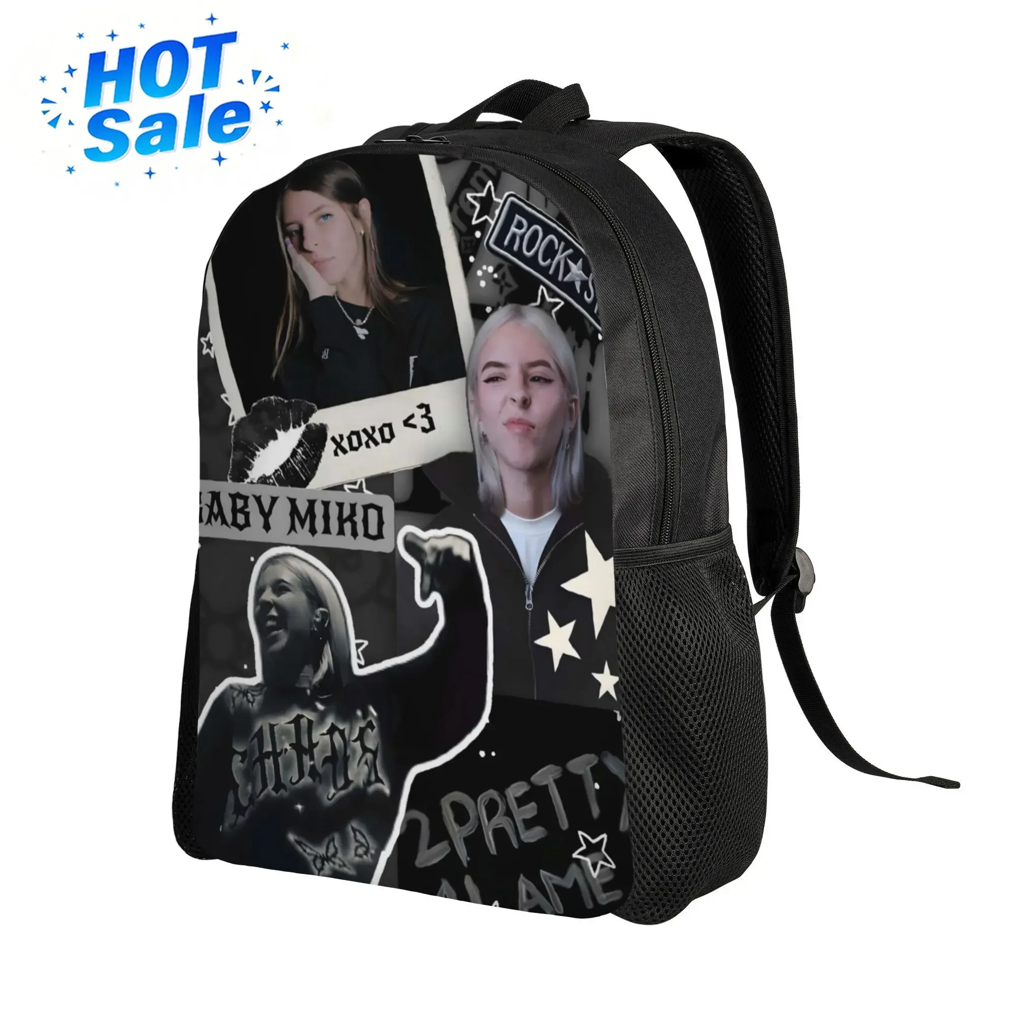 Custom Bag Young Miko Straightforward Backpack Design With One Layer Perfect For Those Who Prefer A Light And Easy Everyday Rout