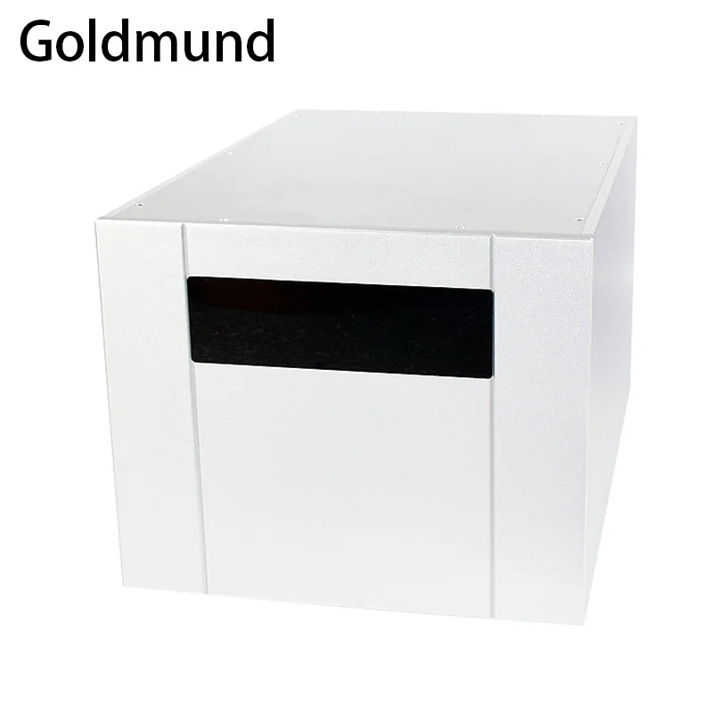 Goldmund Telos 300 Amplifier Enclosure D520*W330*H270MM Aluminum Sandblasted Amplifier Enclosure